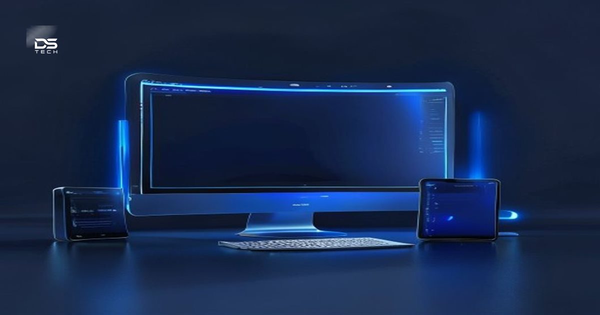 Ícone de celular e navegador representando site responsivo pra mobile